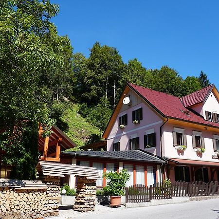 Guest House Gostisce Gacnk V Logu Cerkno Bagian luar foto