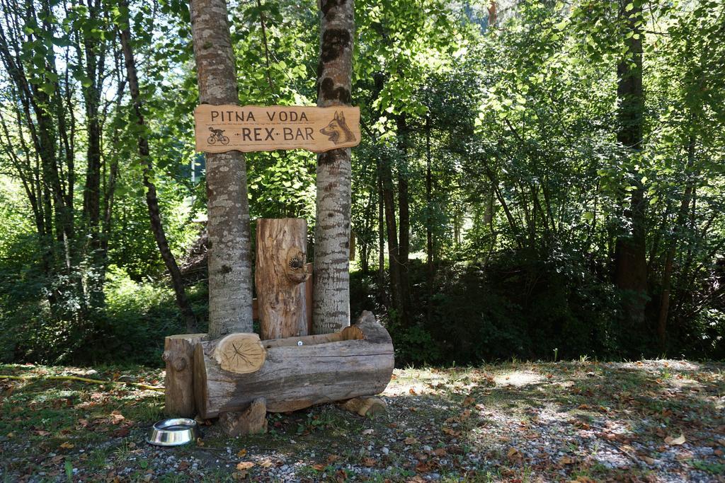 Guest House Gostisce Gacnk V Logu Cerkno Bagian luar foto